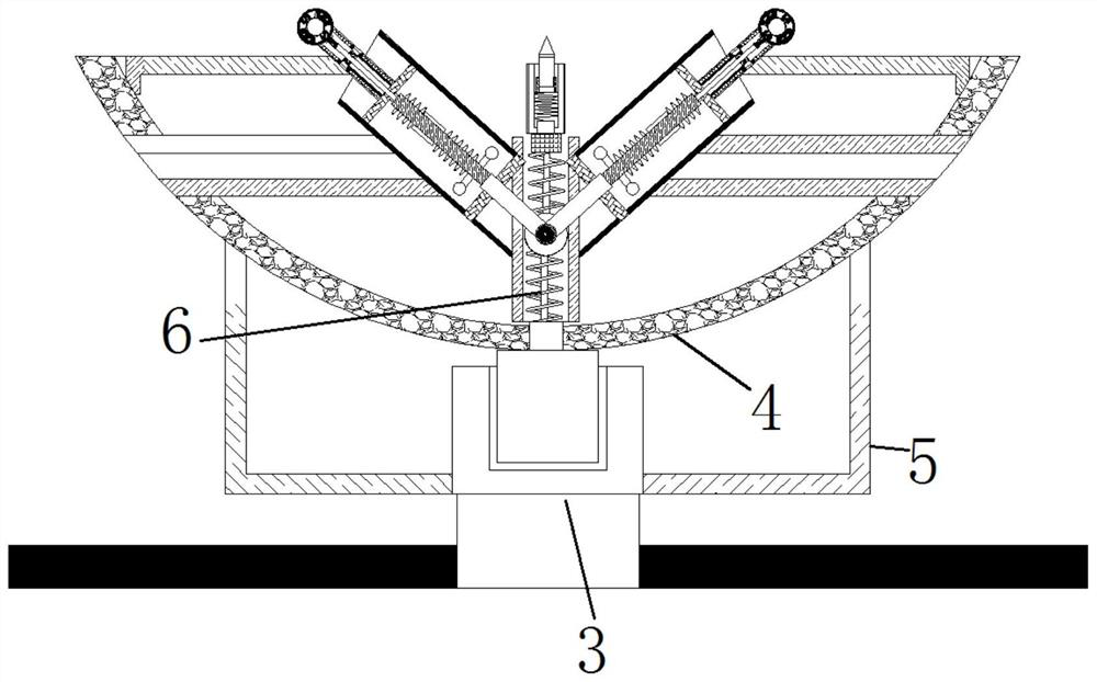 Paper carton adhesive tape sealing device based on magnetic attraction principle