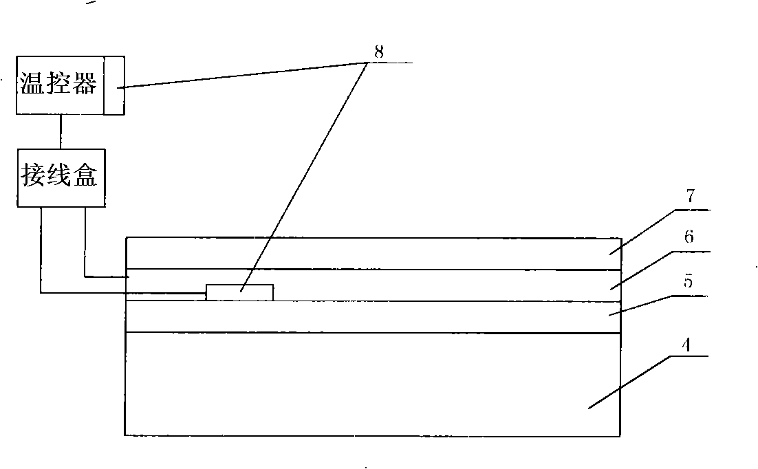 Polymer electric heating membrane and use thereof