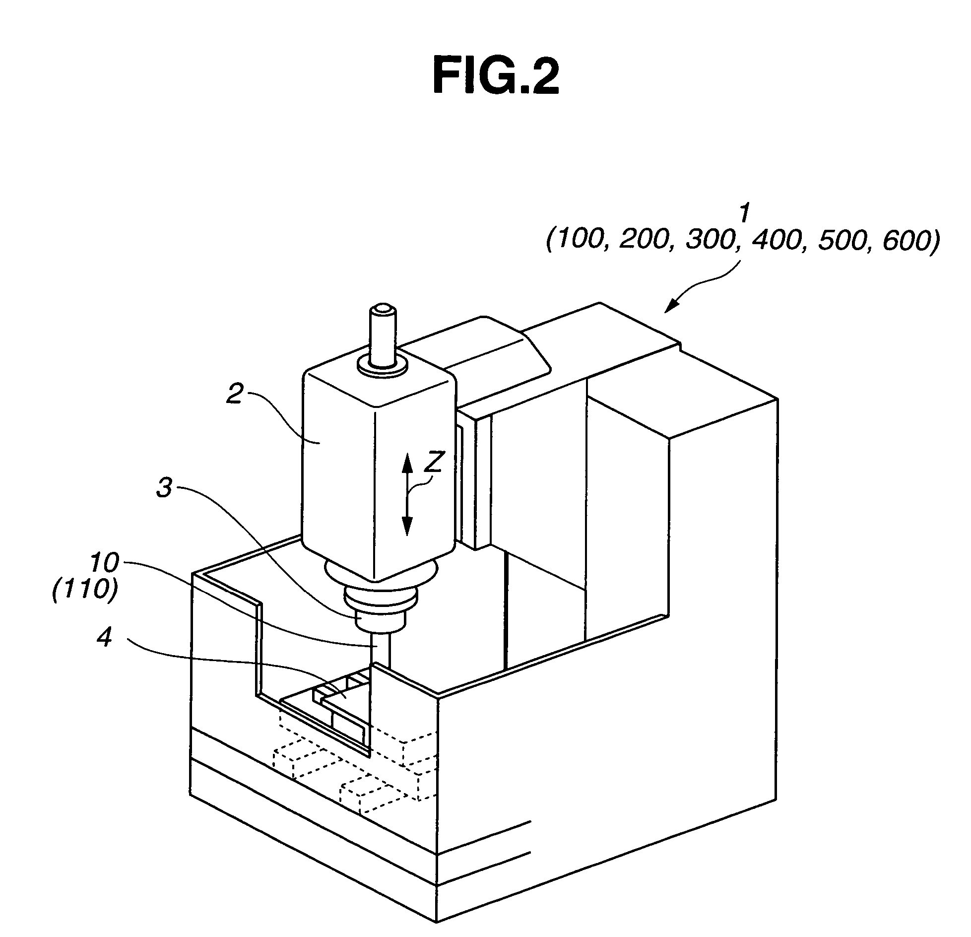 Apparatus for forming microscopic recesses on a cylindrical bore surface and method of forming the microscopic recesses on the cylindrical bore surface by using the apparatus