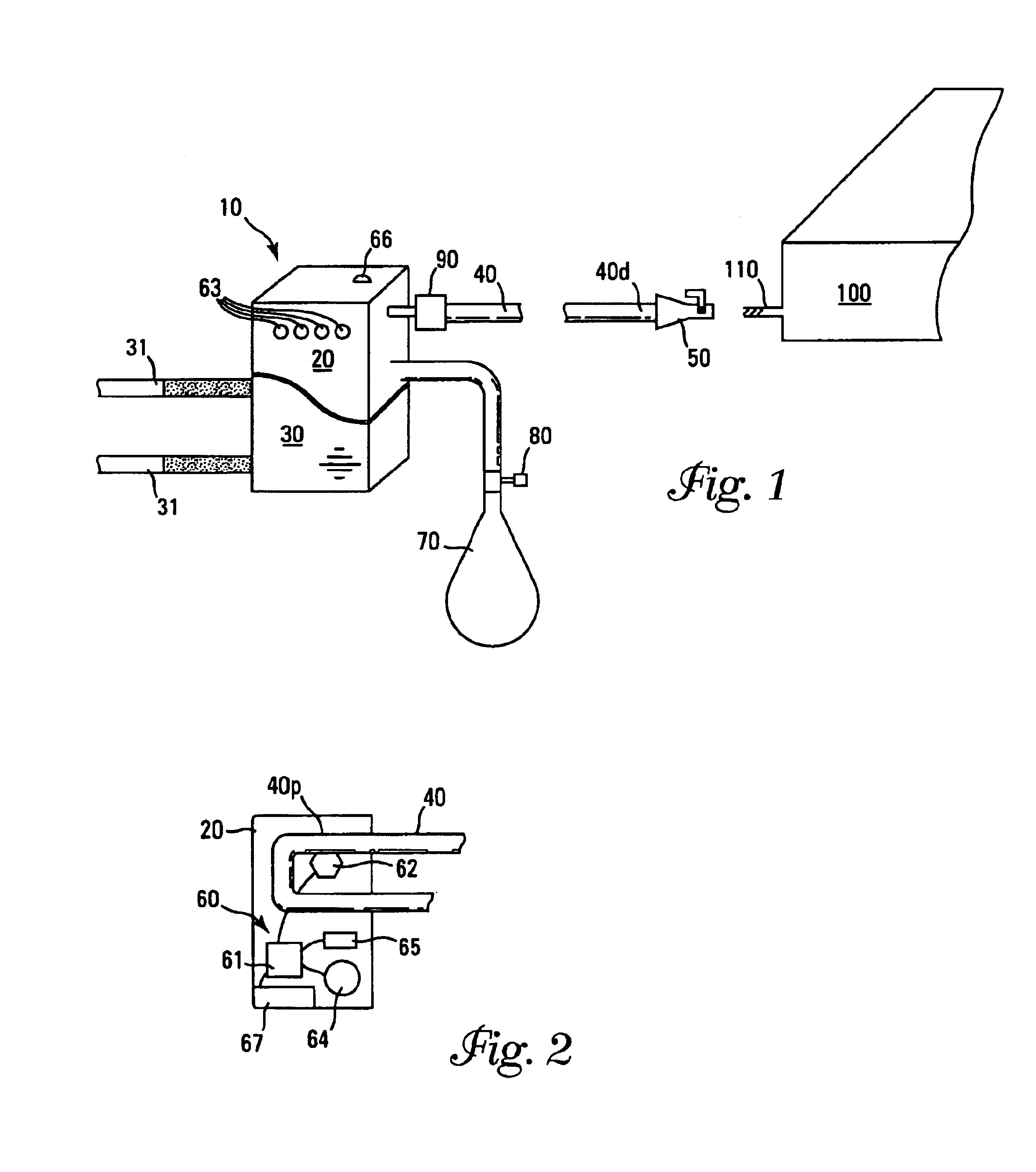 Inflation level monitoring system for inflatable cushions