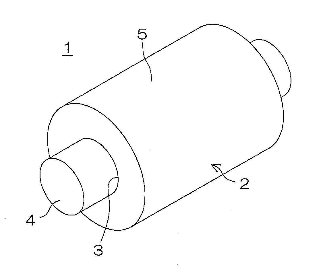 Sheet conveying roller and rubber composition