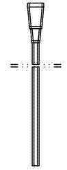 Automatic detection method for flaw of transfusion catheter through machine vision system