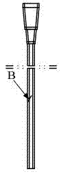 Automatic detection method for flaw of transfusion catheter through machine vision system