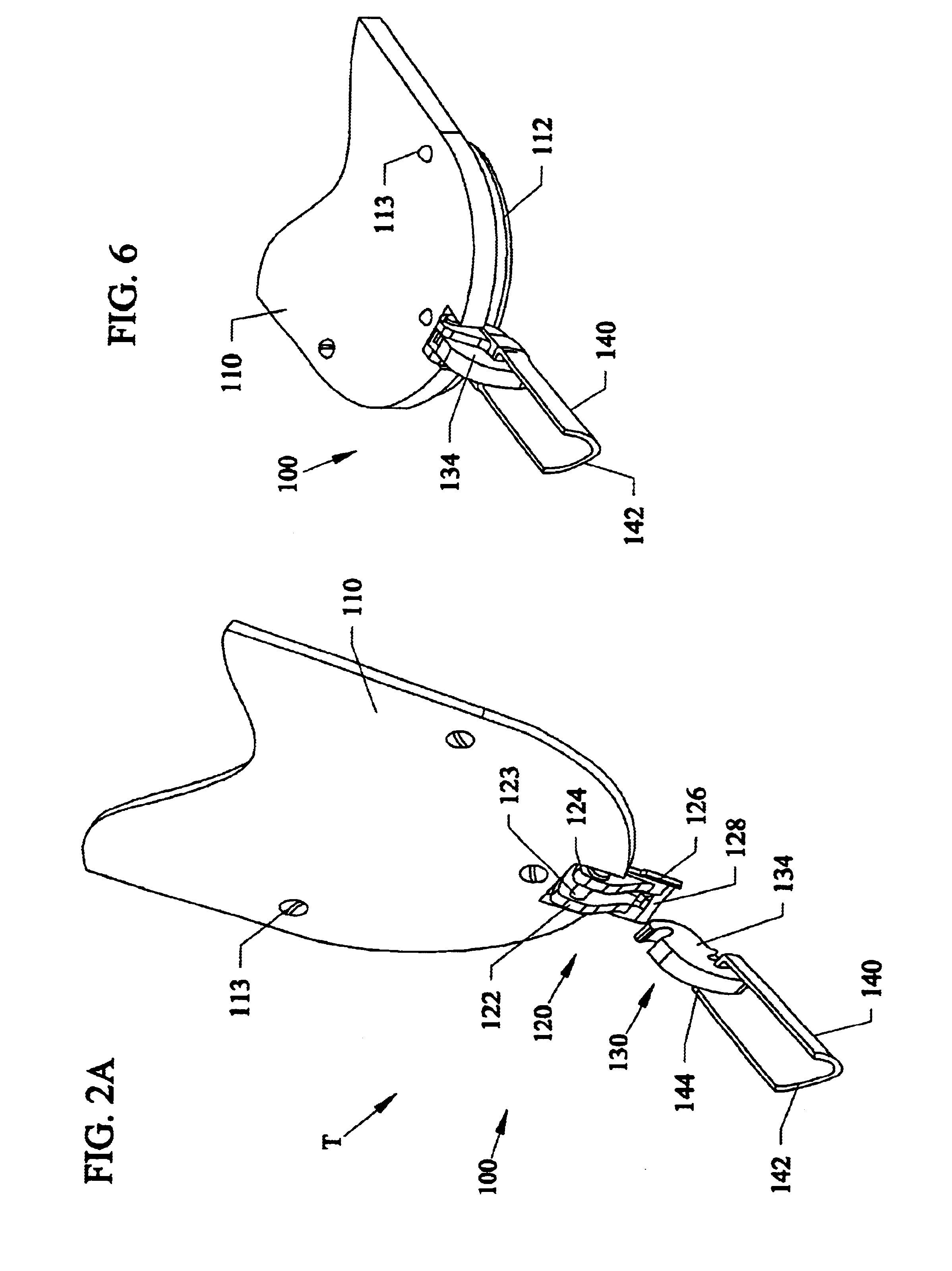 Slide in, hook and fold out ceiling fan blades