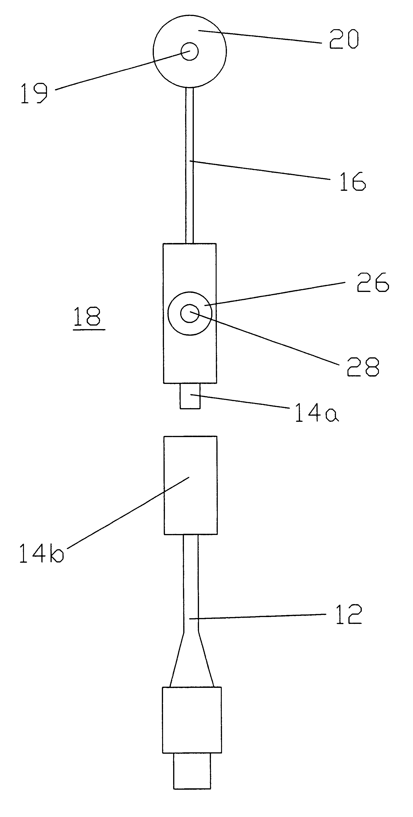 Probe for physiological pressure measurement in the human or animal body and method for monitoring the probe