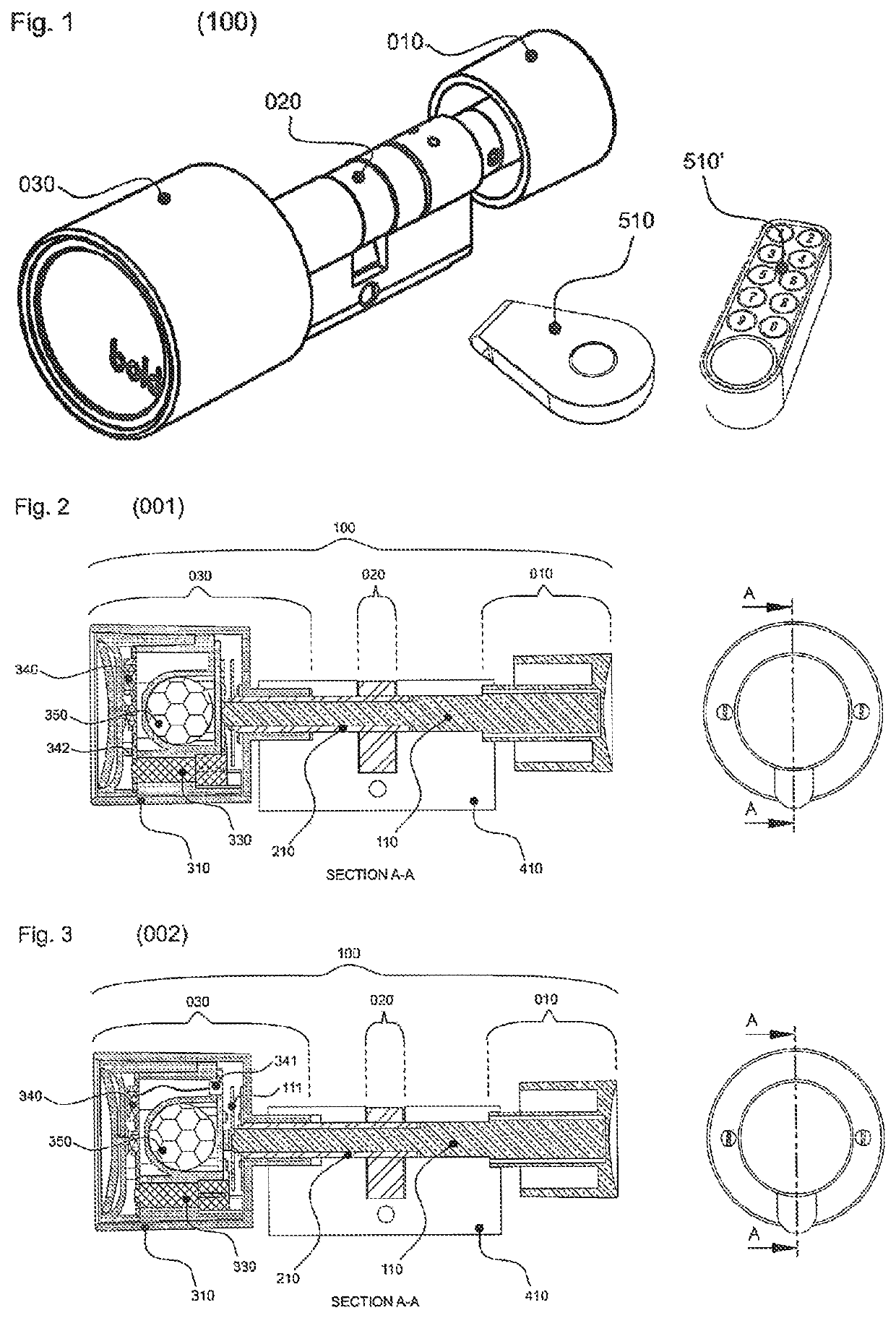 Mechatronic lock system