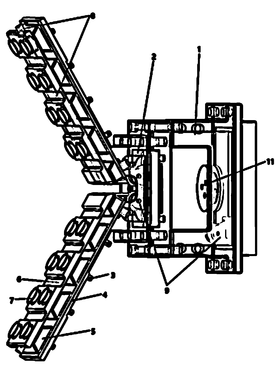 Underactuation vacuum chuck paw having multiple grabbing modes