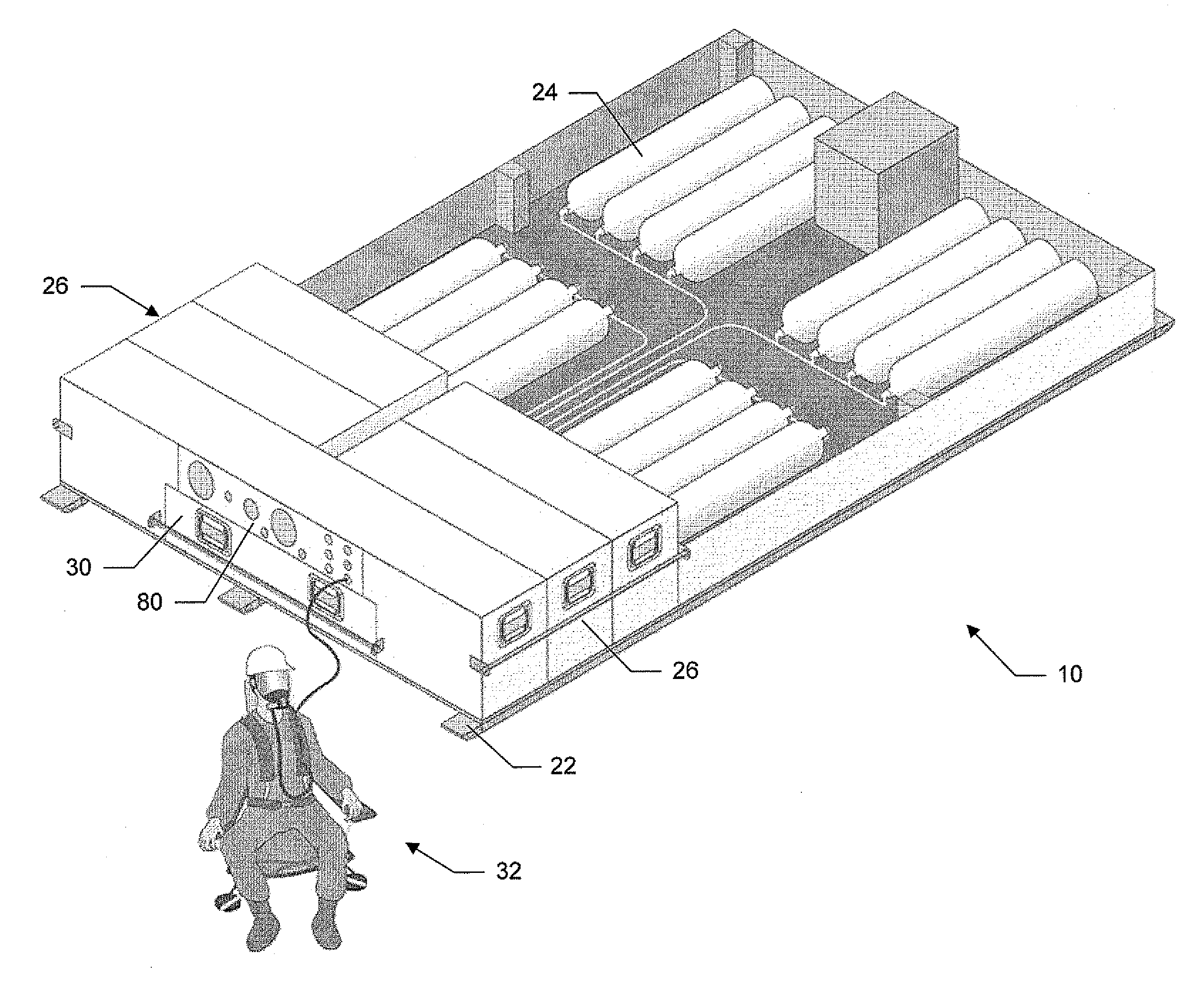 System and method for sheltering individuals in a hazardous environment