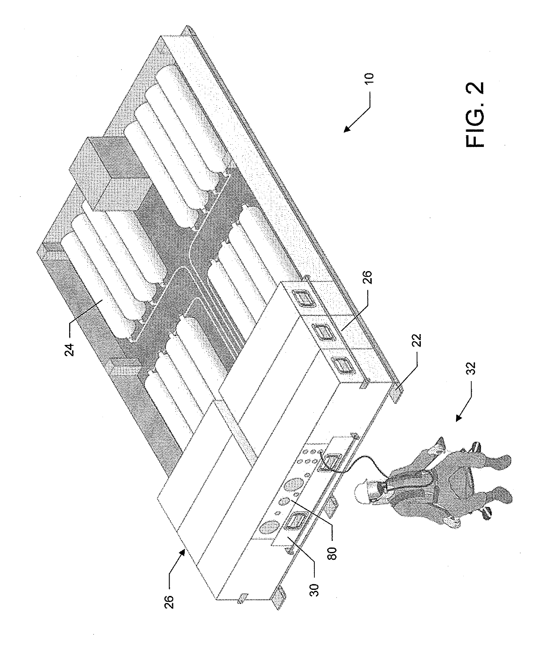 System and method for sheltering individuals in a hazardous environment