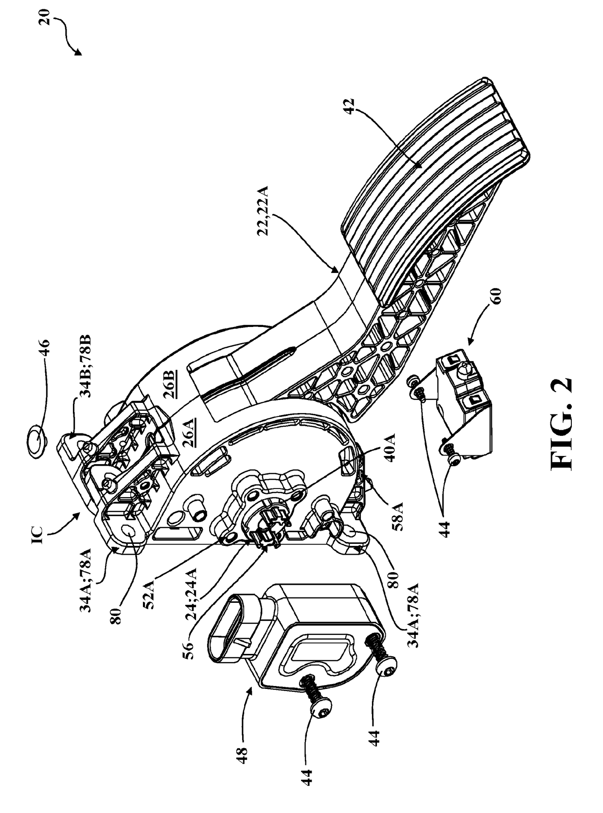 Pedal Assembly With Identical First And Second Housing Components