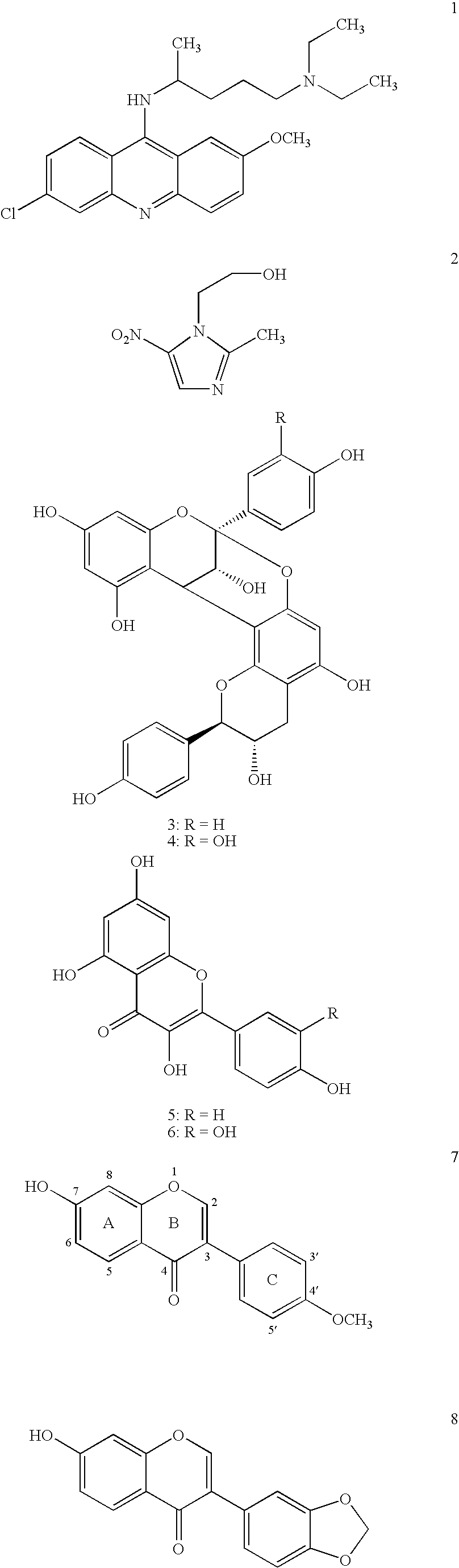 Novel Antigiardial Agents and Methods of Use Thereof