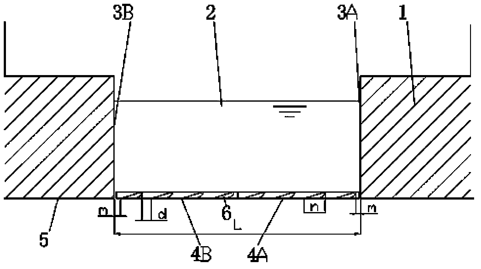 Device for reducing navigation resistance on ship with moon pool