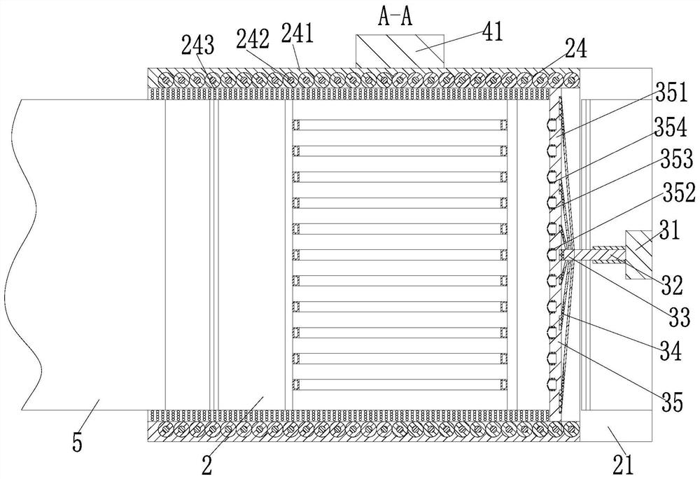 Forming and processing device for heat dissipation tube of transformer