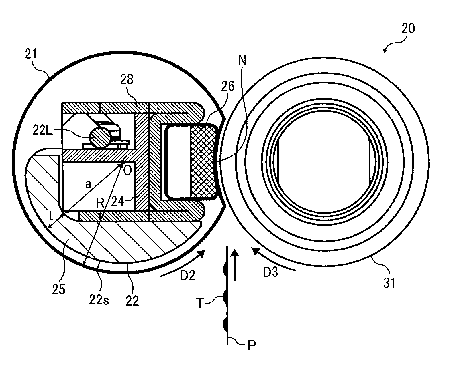 Belt device with mechanism capable of minimizing increase of rotation torque of endless belt and fixing device and image forming apparatus incorporating same