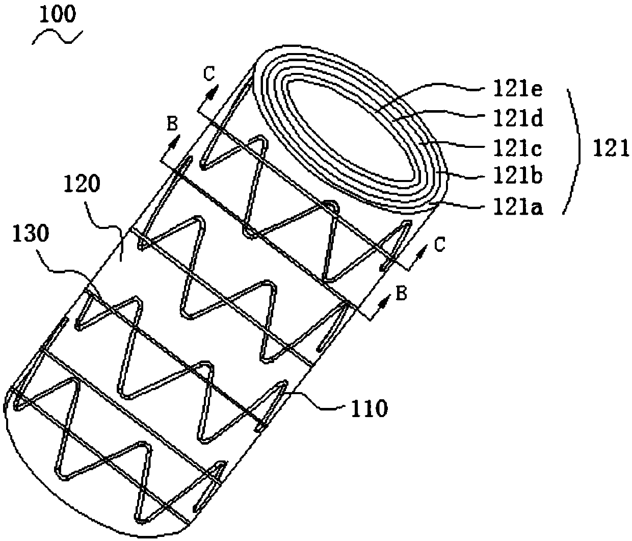 Covered stent