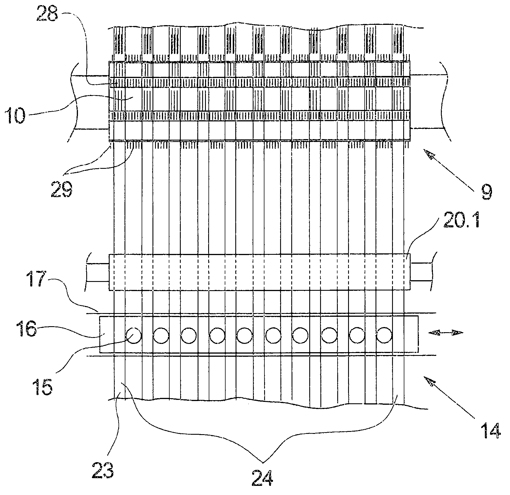 Method and apparatus for fibrillating synthetic ribbons