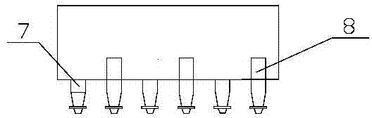 Multifunctional transverse flow type heat source tower device