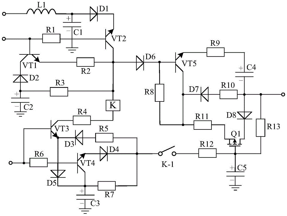 Automatic water adding control system for humidifier based on rectifier type differential amplification circuit