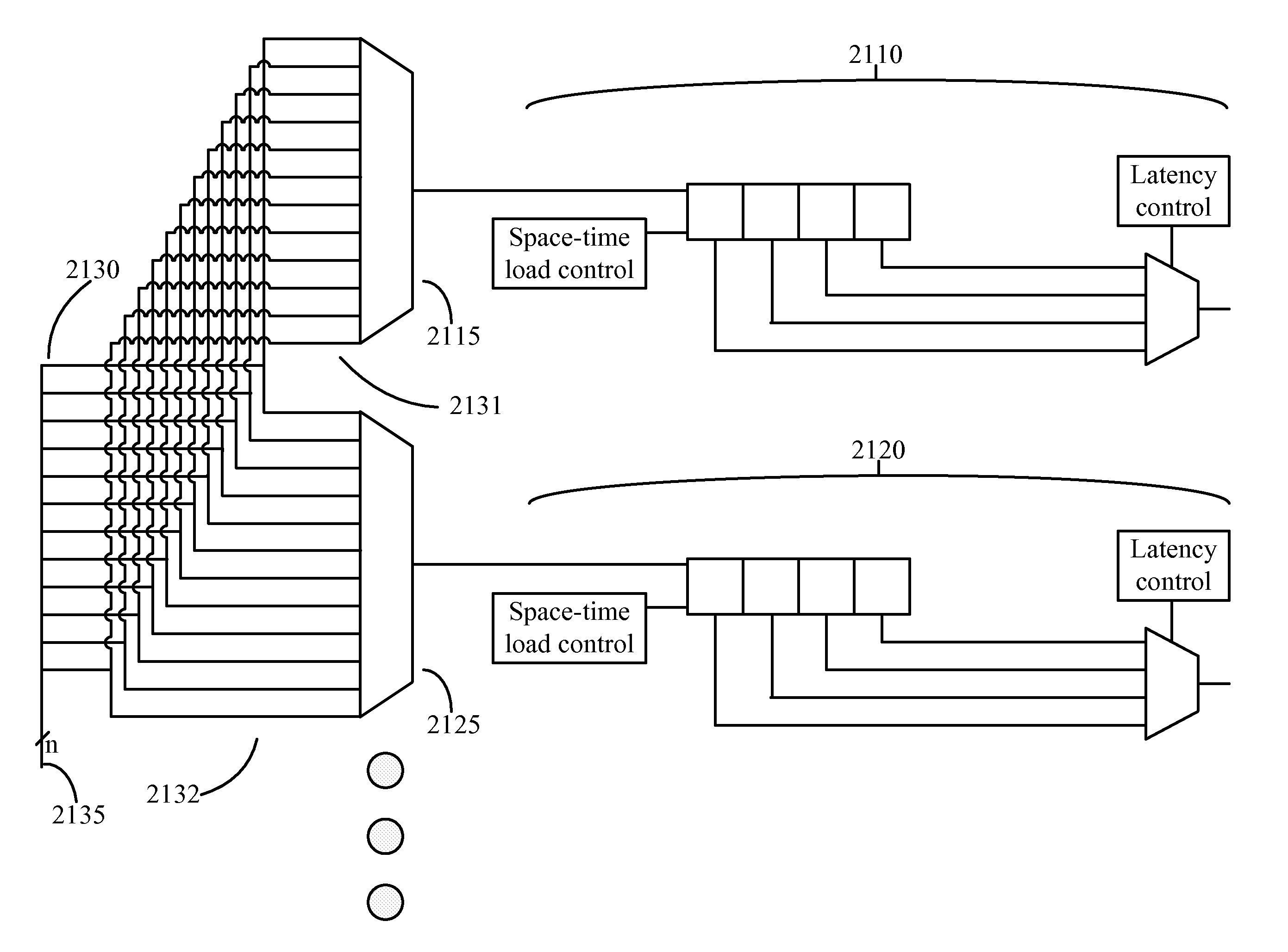 Dynamically tracking data values in a configurable IC