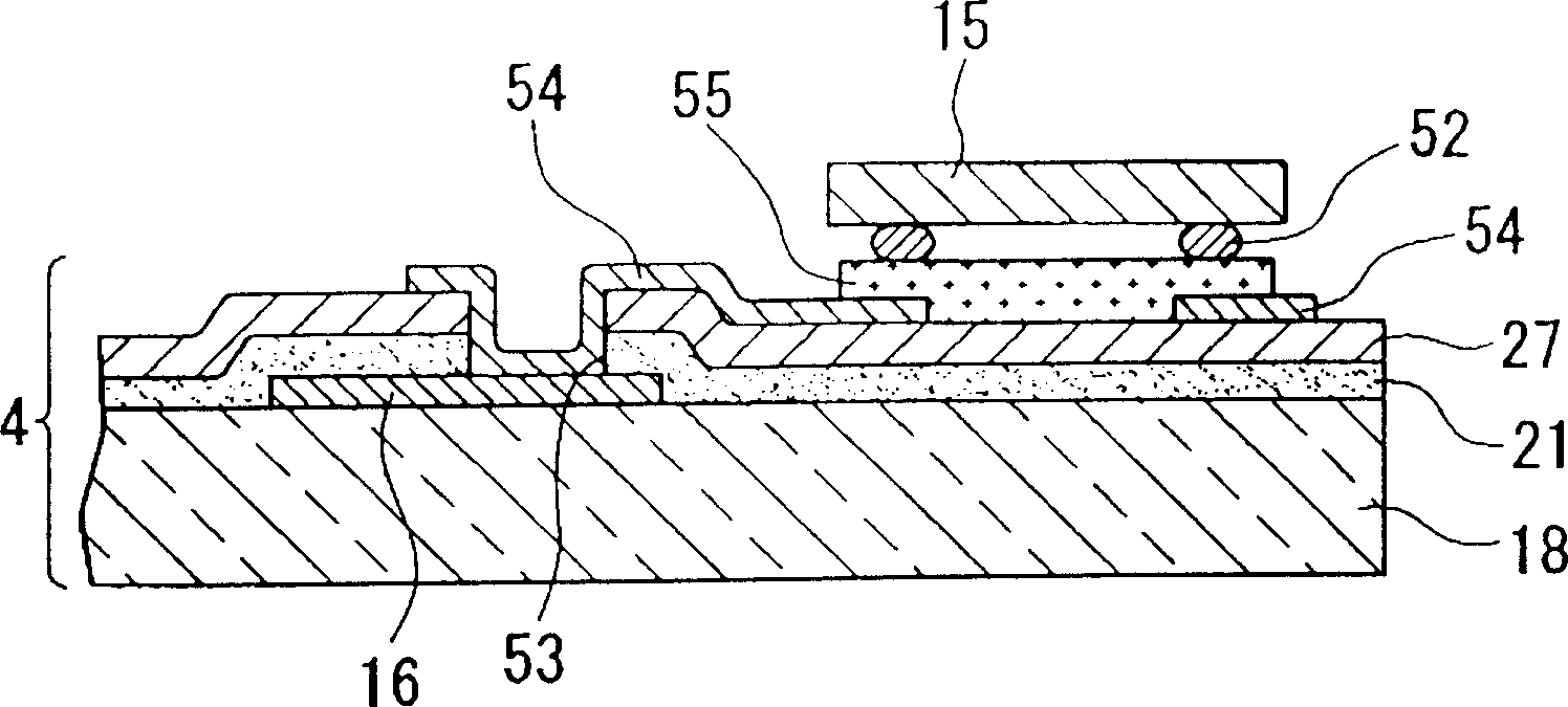 Displaying device and electronic apparatus