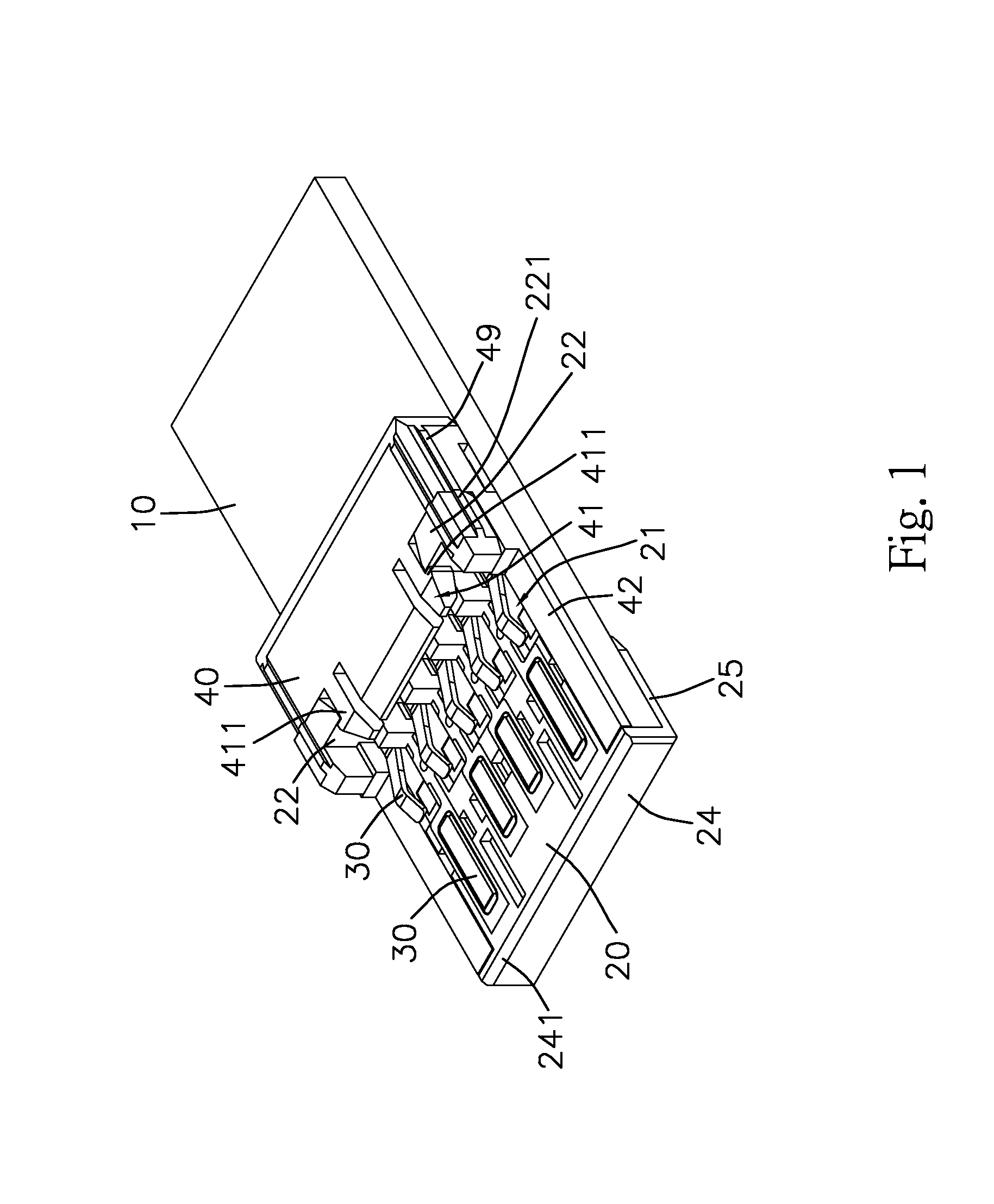 USB connector structure