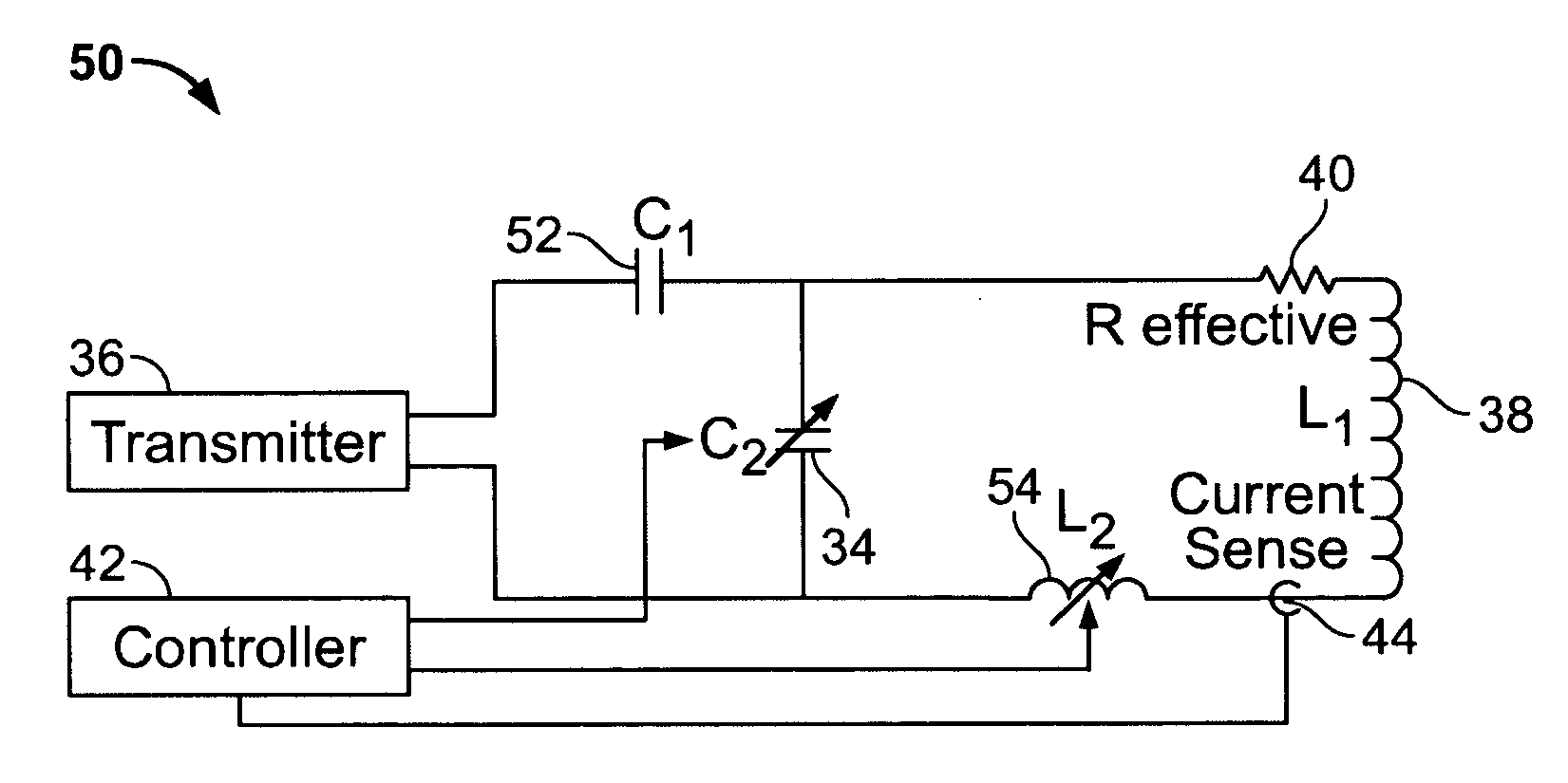 Resonant circuit tuning system with dynamic impedance matching