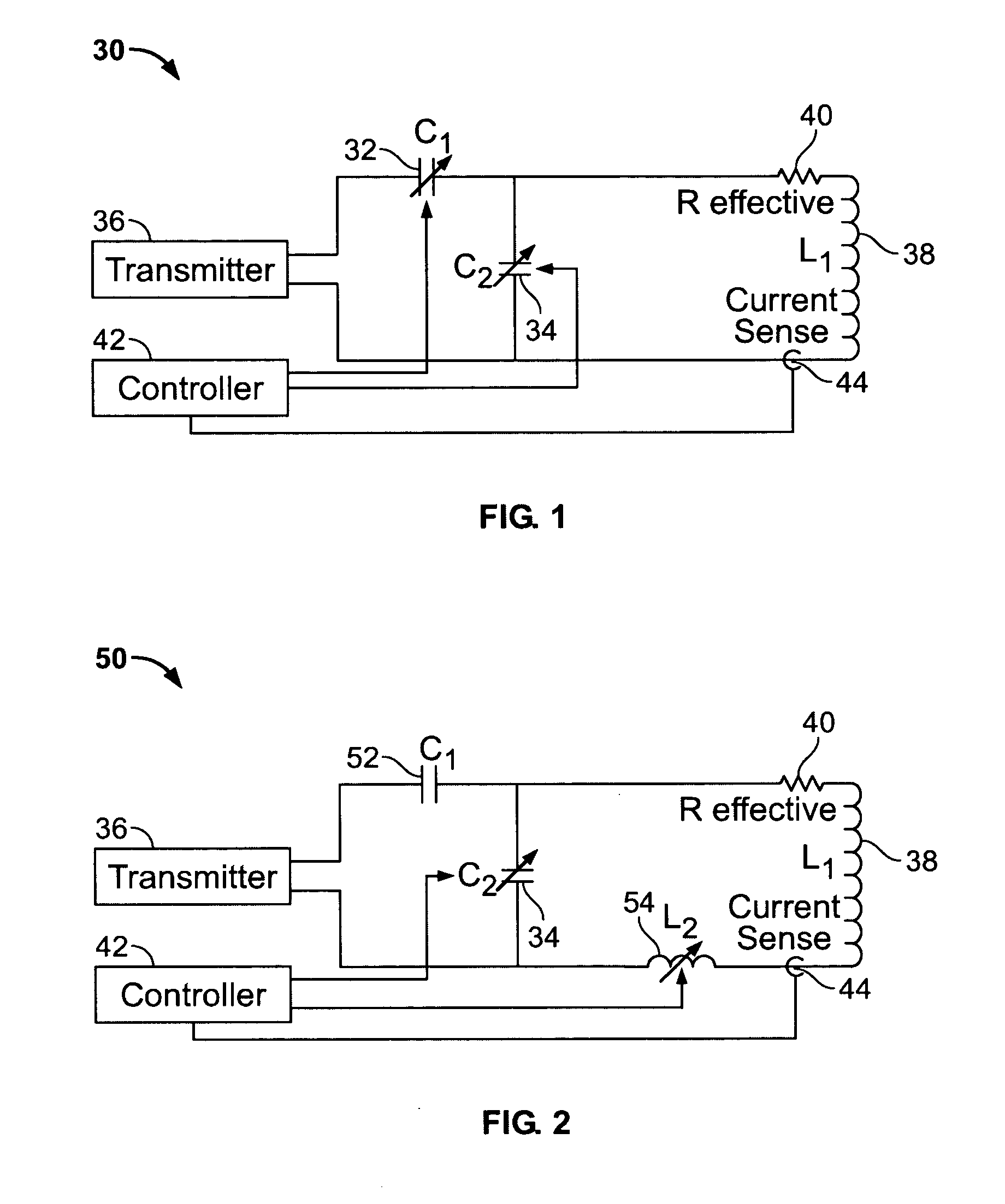 Resonant circuit tuning system with dynamic impedance matching