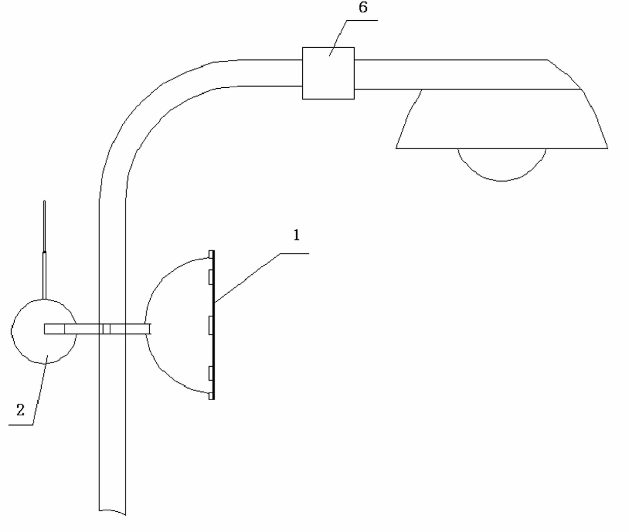 Full-automatic intelligent road lamp controller