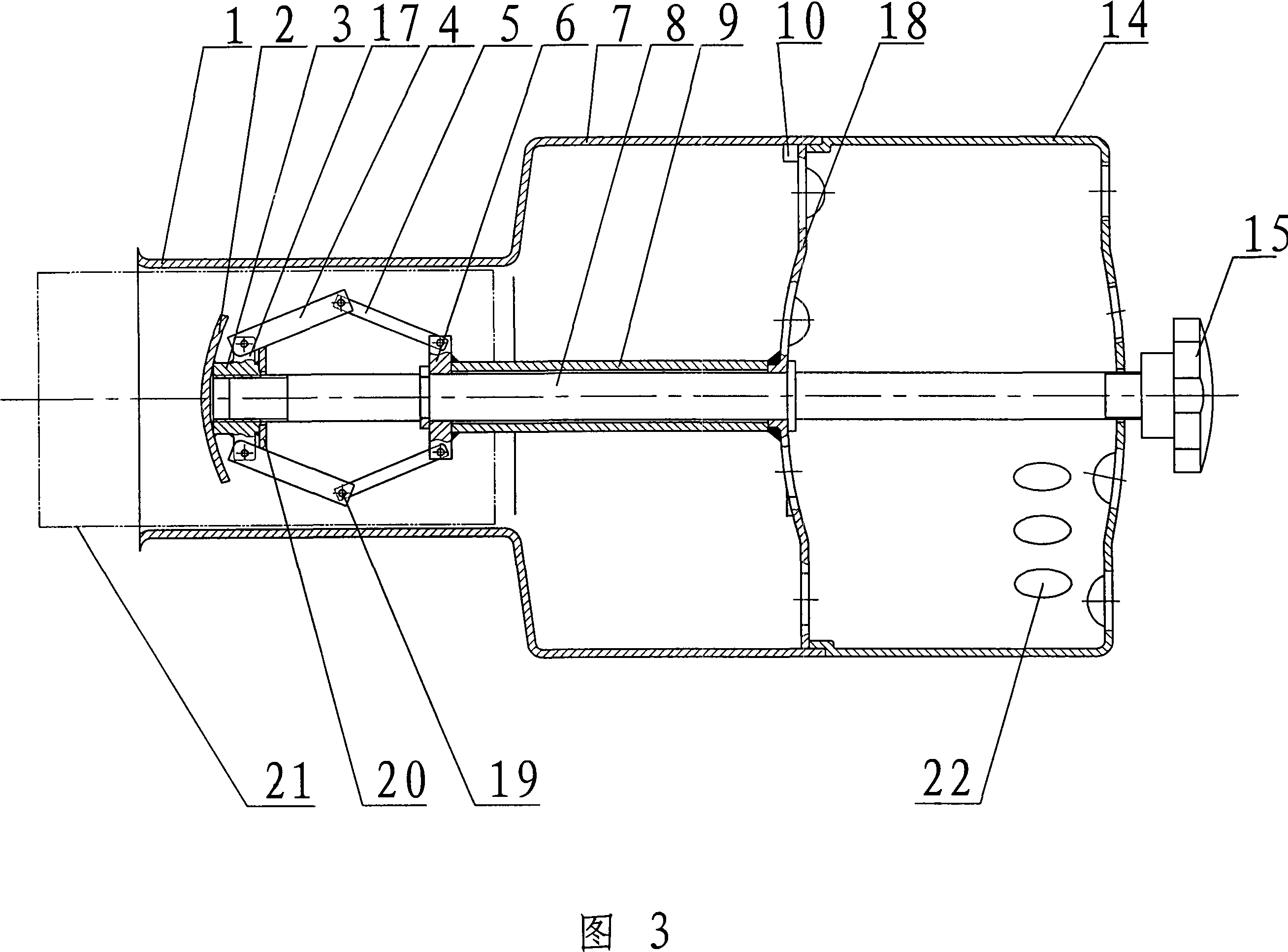 Automobile exhausting spark arrester