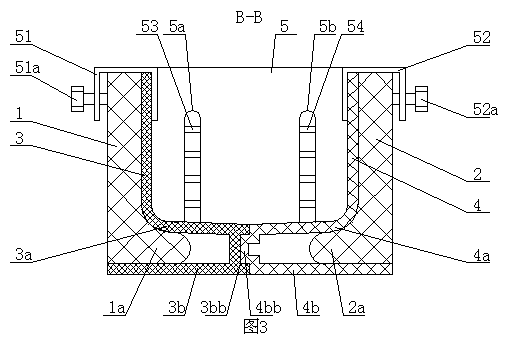 Reinforcing rib making die for ribbed superposed concrete prefabricated member