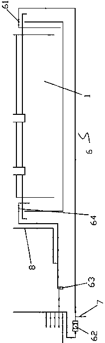 Pipeline system for producing alkaline etching solution