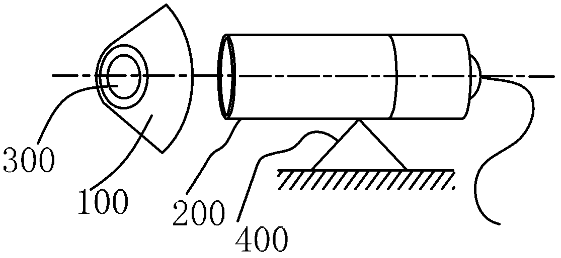 Screen cloth position detection device and equipment