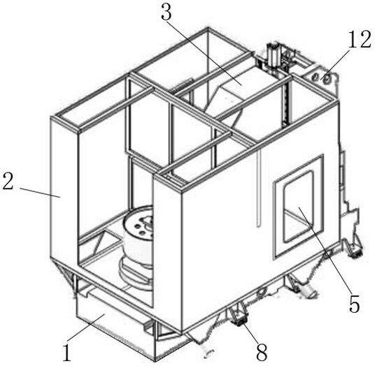 Double-station tool for machining outer edges of brakes and machining method of double-station tool