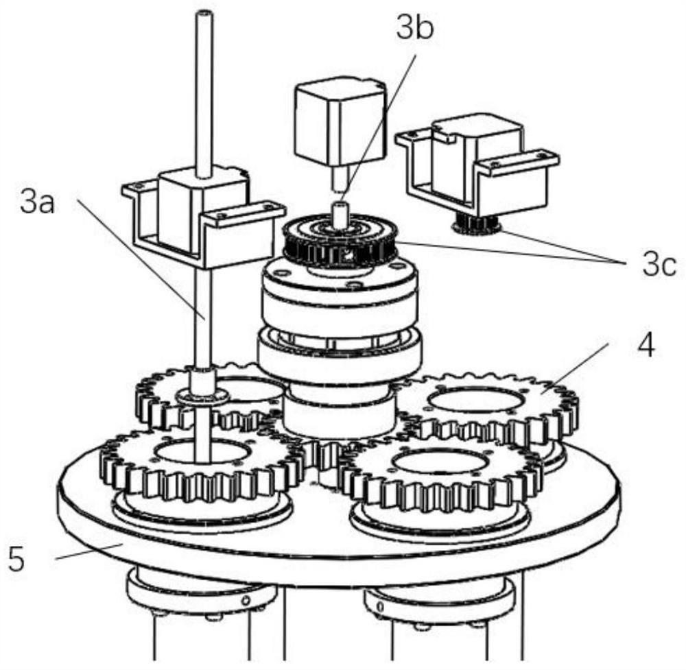 Multi-color automatic piping head