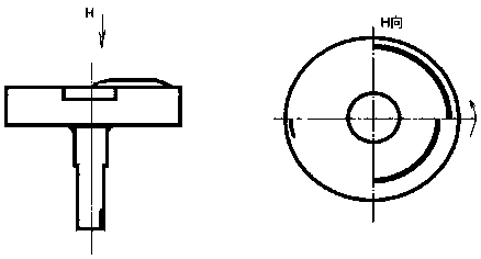 Reciprocating piston type internal combustion engine of crankless connecting rod mechanism