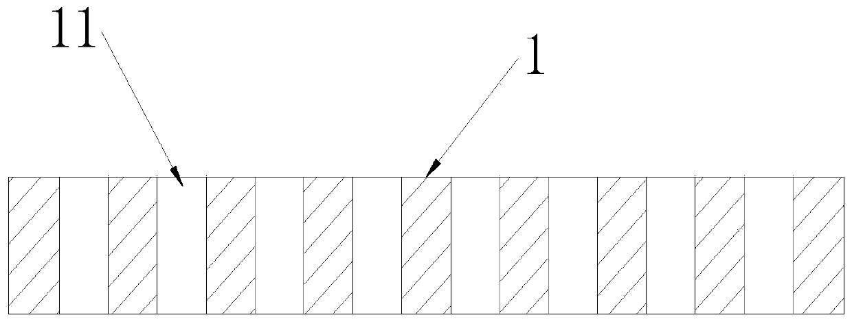 Method for producing wafer by combining composite adhesive film with through hole glass carrier plate structure