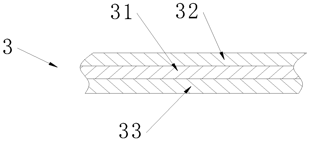 Method for producing wafer by combining composite adhesive film with through hole glass carrier plate structure