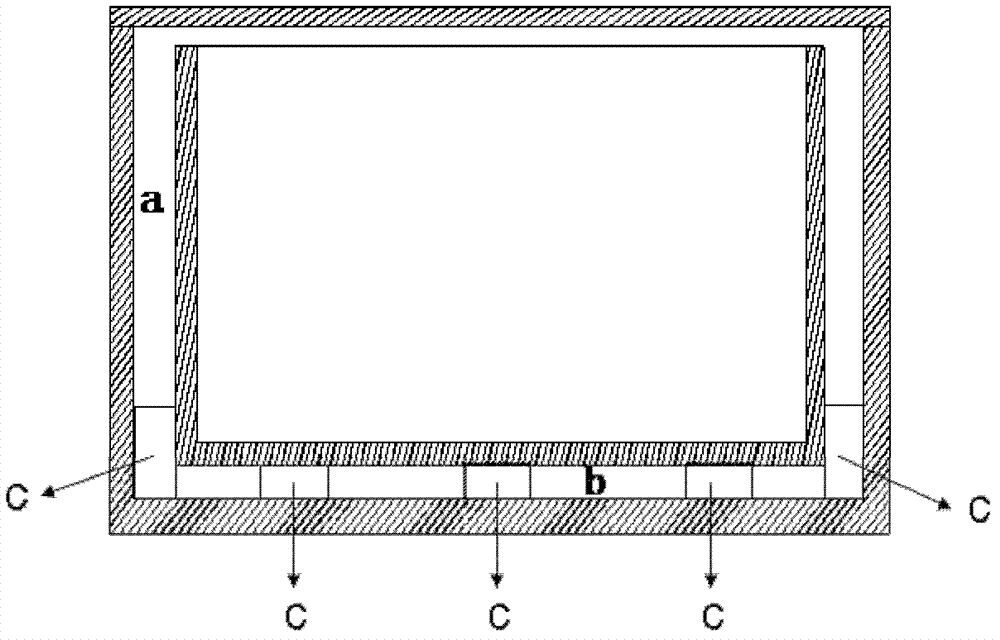 Fresh keeping container and food fresh keeping method