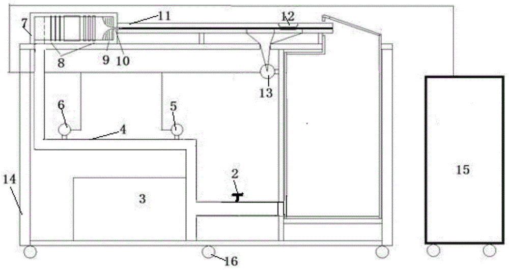 A comprehensive test device for anti-fouling and drag-reducing performance of underwater coatings for ships