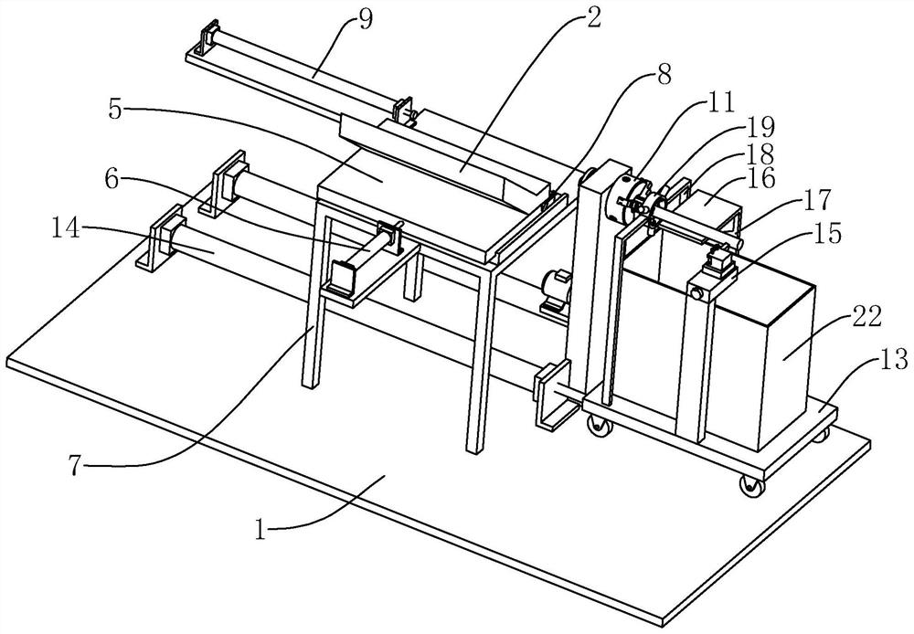 Surface machining treatment device for motor shaft of soybean milk machine and shaft machining technology