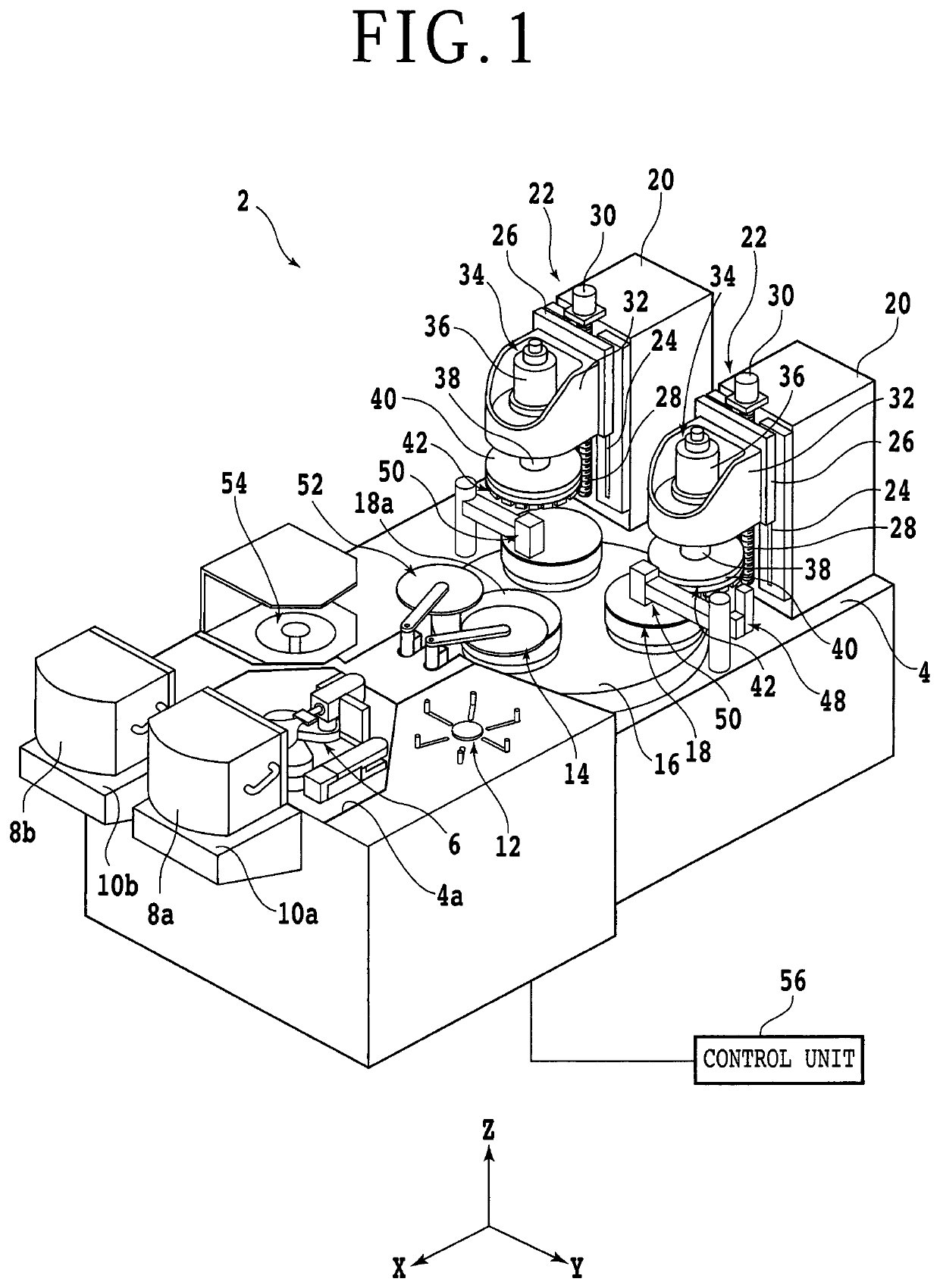 Processing apparatus and processing method for workpiece