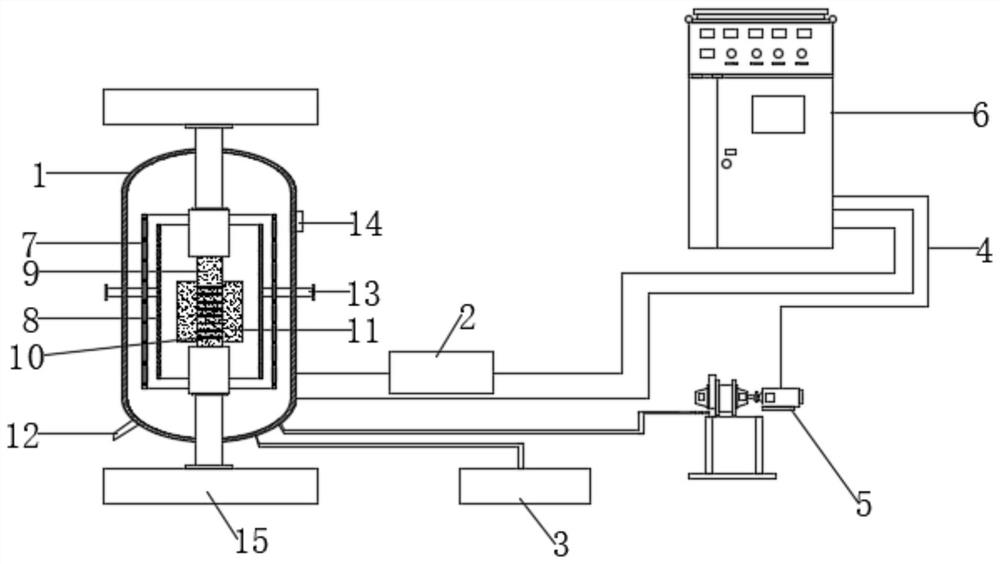 Manufacturing device and process for intelligent hot-pressing military protective ceramic equipment