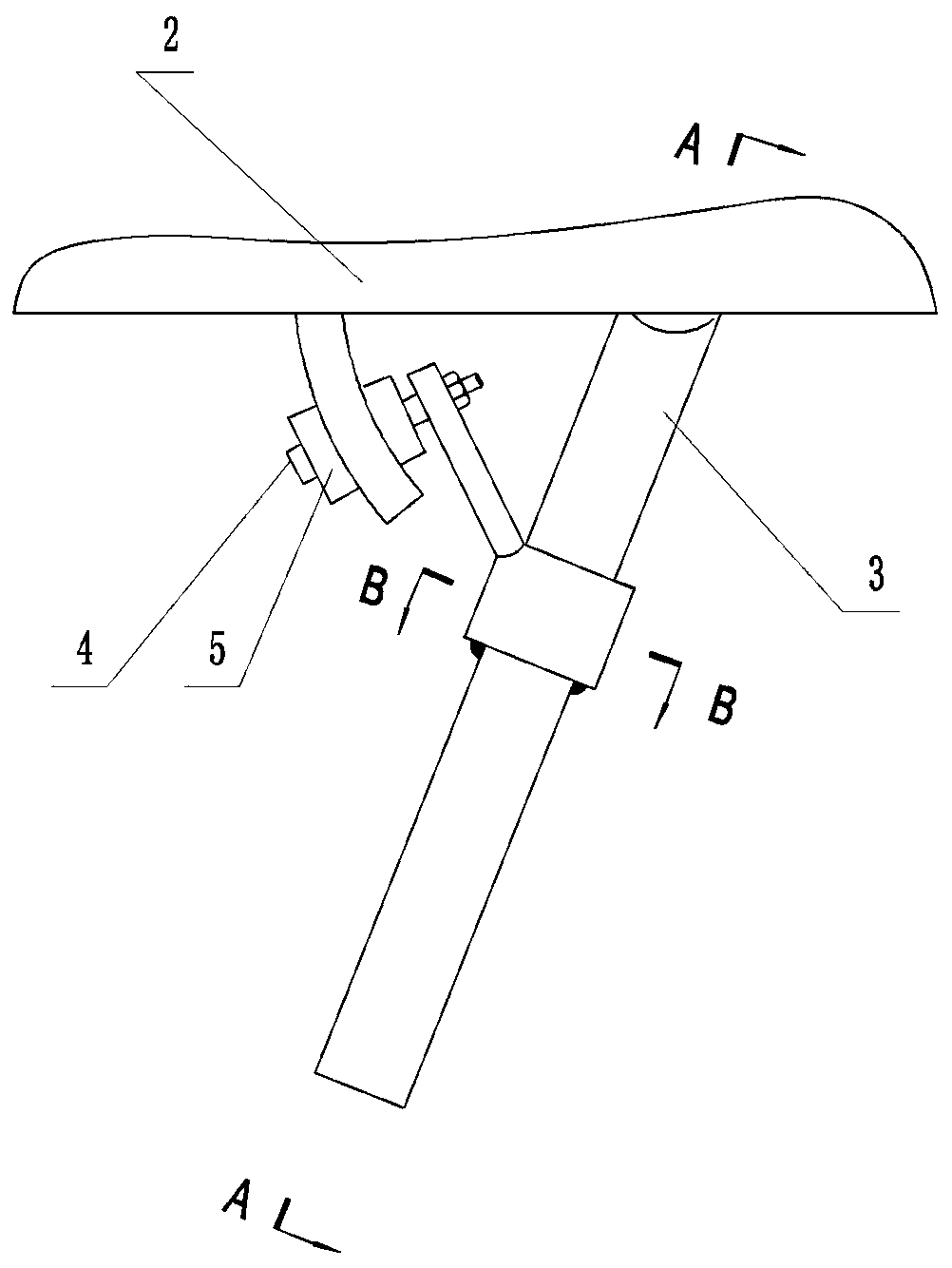 Double-lower limb synchronous-swing type rehabilitation motion vehicle seat