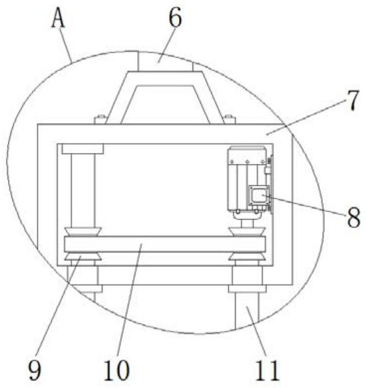 Movable type extraction device capable of avoiding blockage and used for river sludge treatment