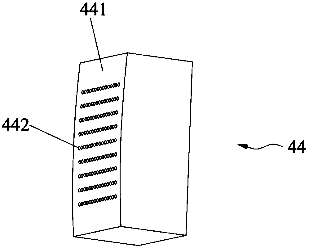 Adhesive pasting device