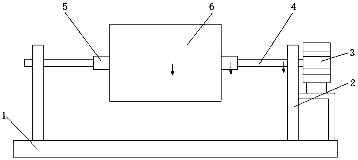 Composite cloth winding device