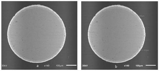 Method for analyzing tin layer thickness of CP leading-out wire for electrolytic capacitor