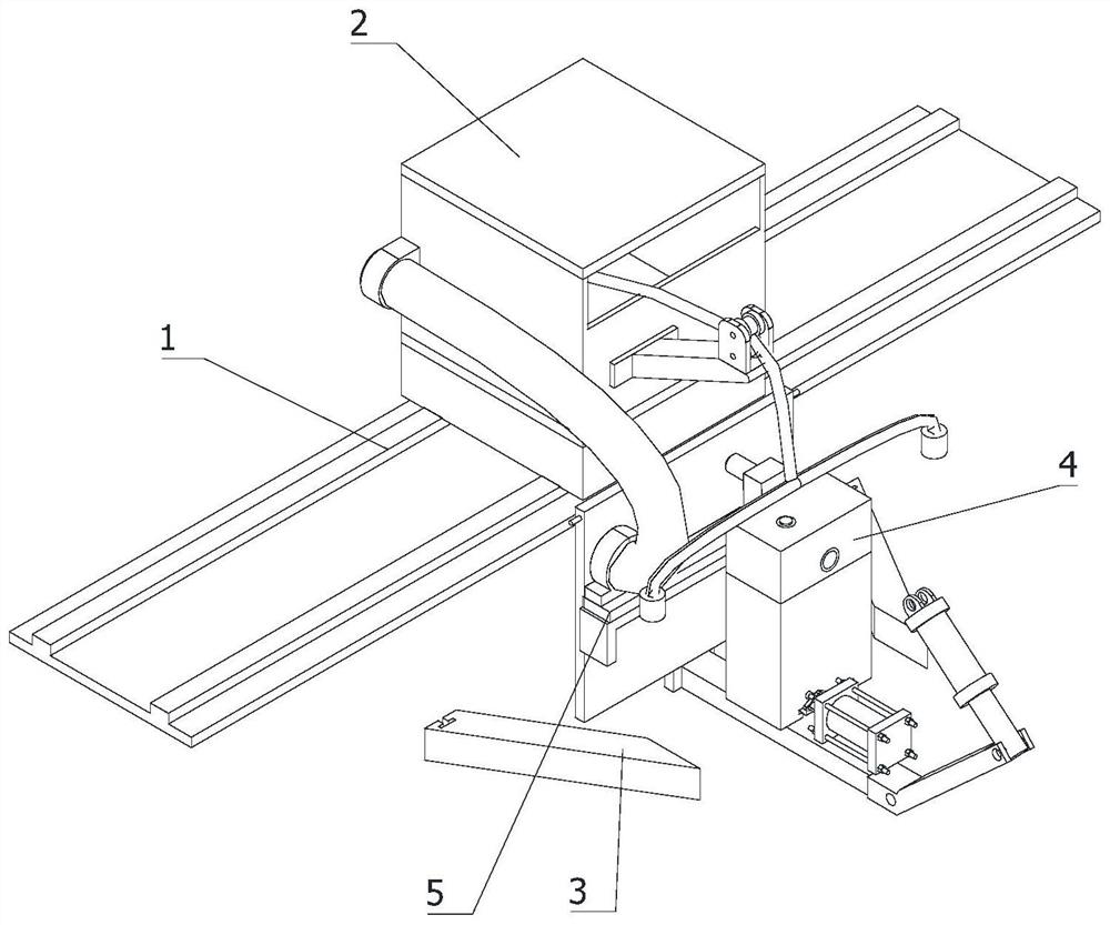 An external intelligent fire extinguishing device for high-rise buildings