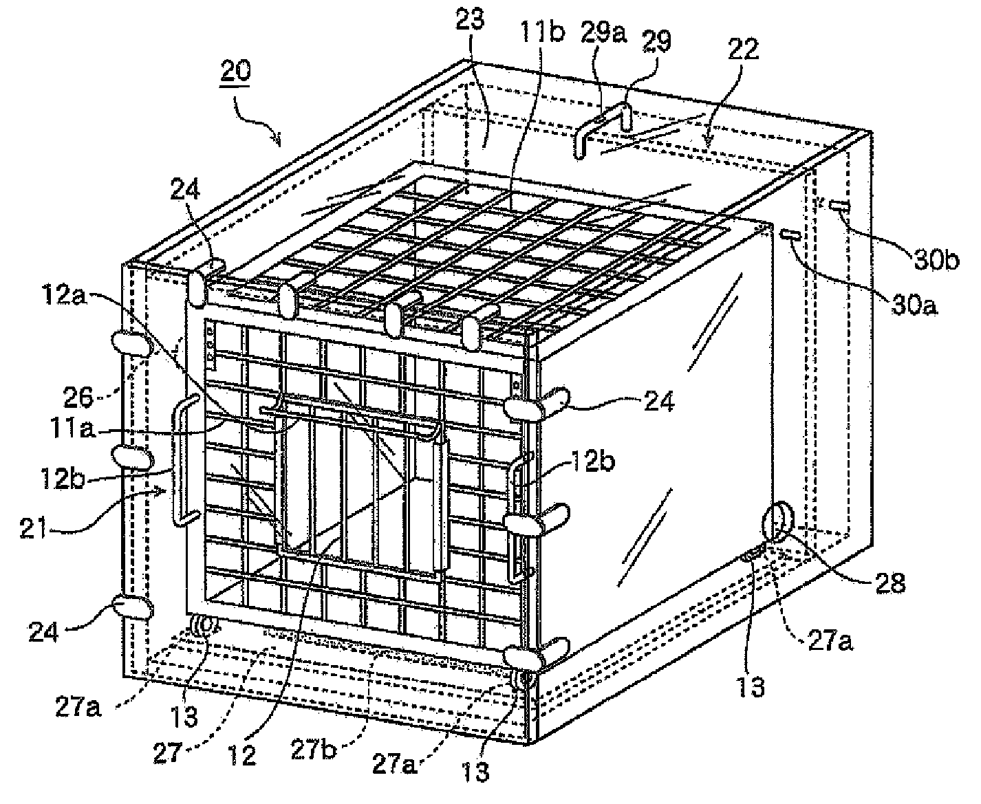 Chamber device, respiratory pharmacological test system and pharmacological safety test method