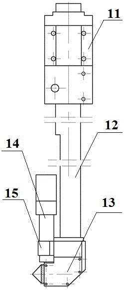 Special processing device for ultraviolet laser texture cylinder liner inner wall